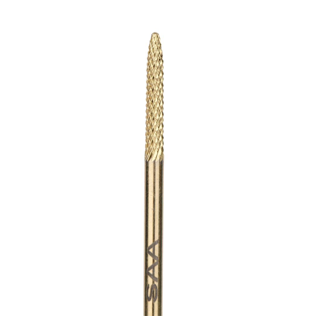Gold Carbide Under Nail Cleaner Bits - Fine
