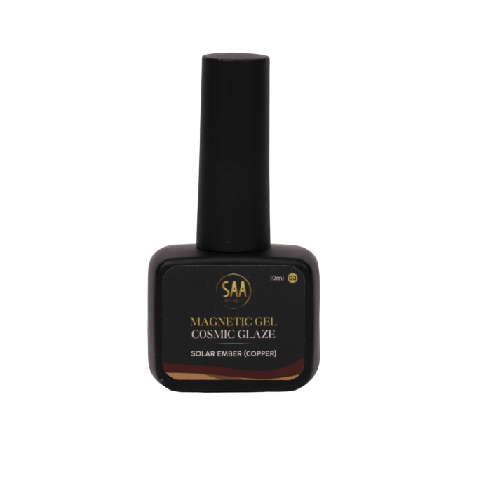 Magnetic Gel #03 - Cosmic Glaze - Solar Amber - Copper