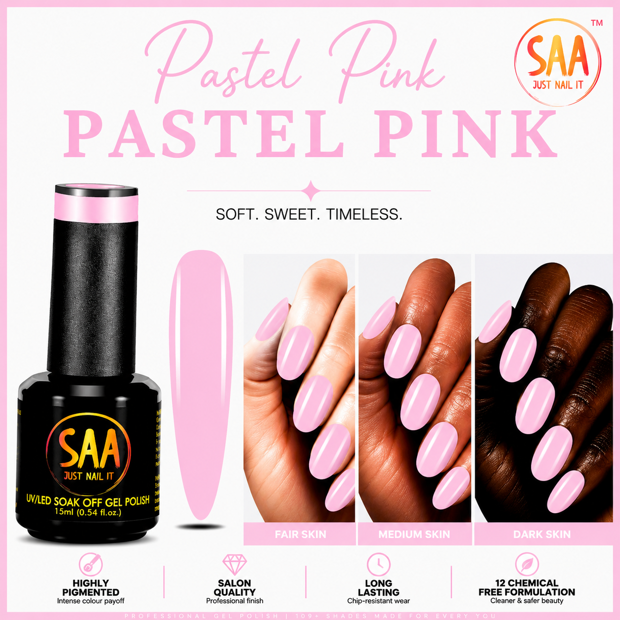 Pastel Pink