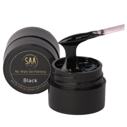 No Wipe Painting Gel - Black