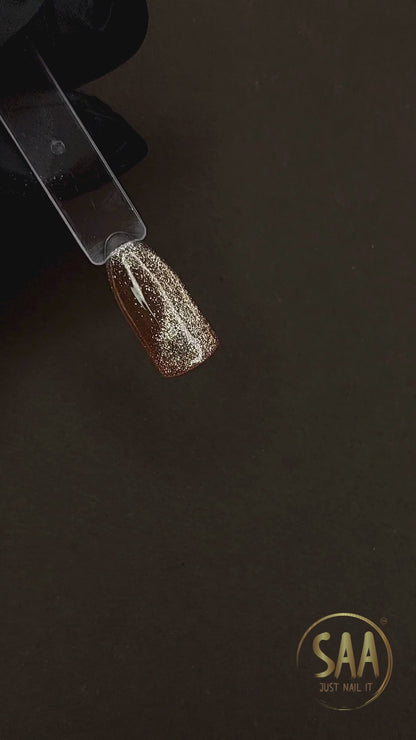 Magnetic Gel #03 - Cosmic Glaze - Solar Amber -  Copper